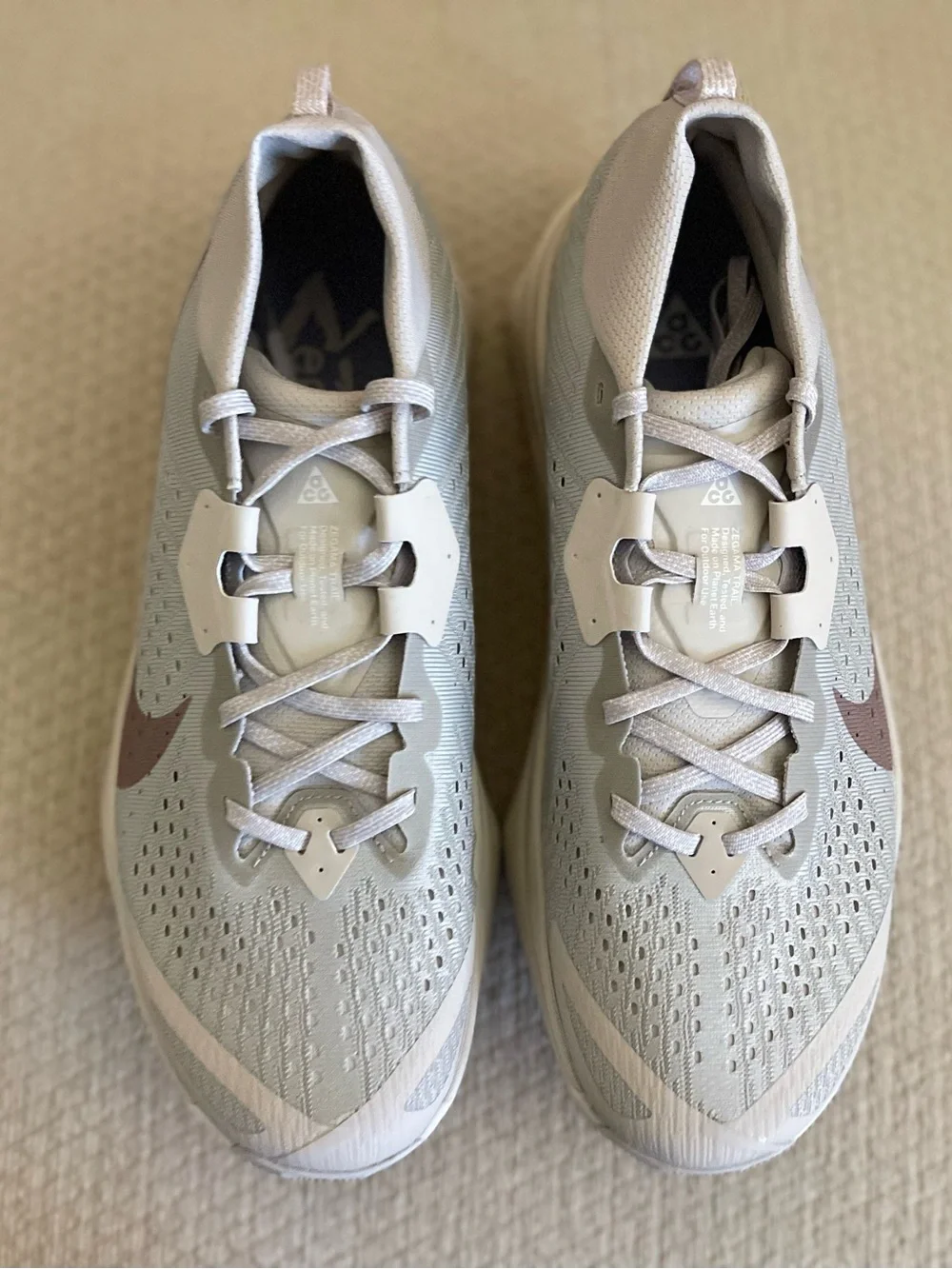 Size 12 - Nike ACG Zegama Trail Shoes Cream Diffused Taupe HV8113 200 Men's NEW